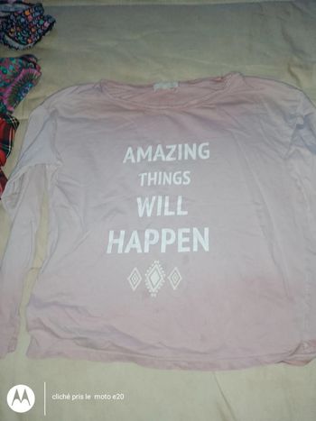 T-shirt taille 14ans