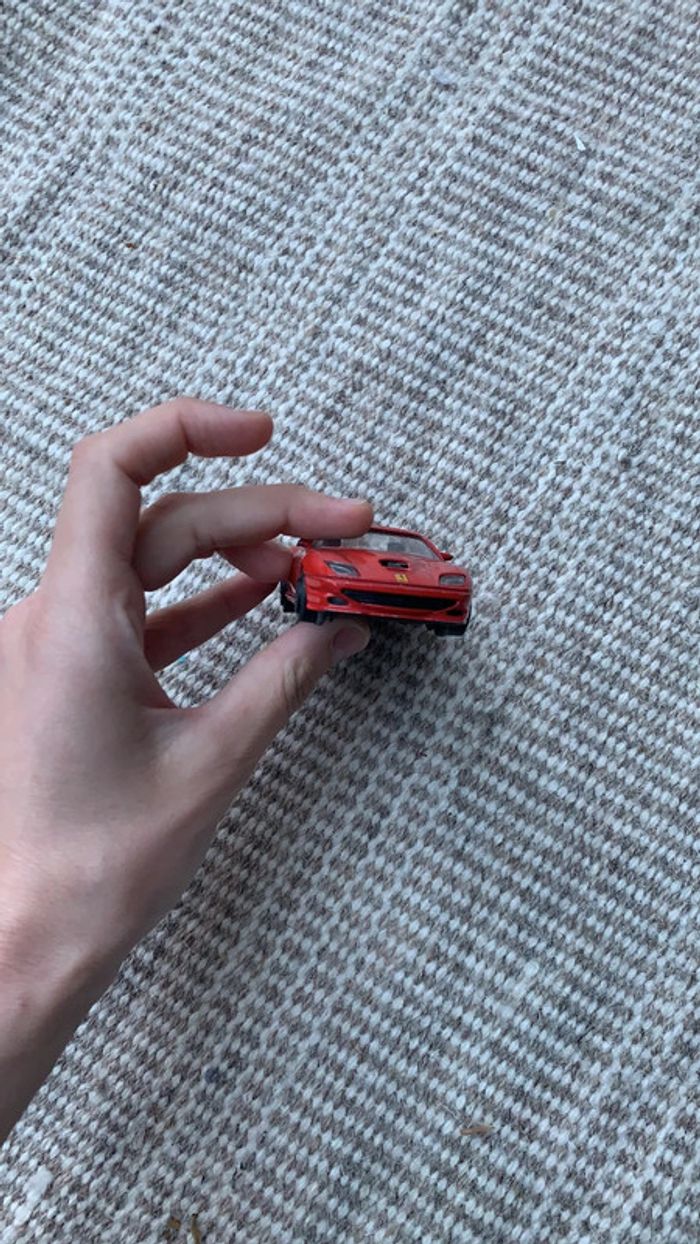 Jouet miniature voiture Ferrari fabrique en Italie style majorette vintage - photo numéro 5