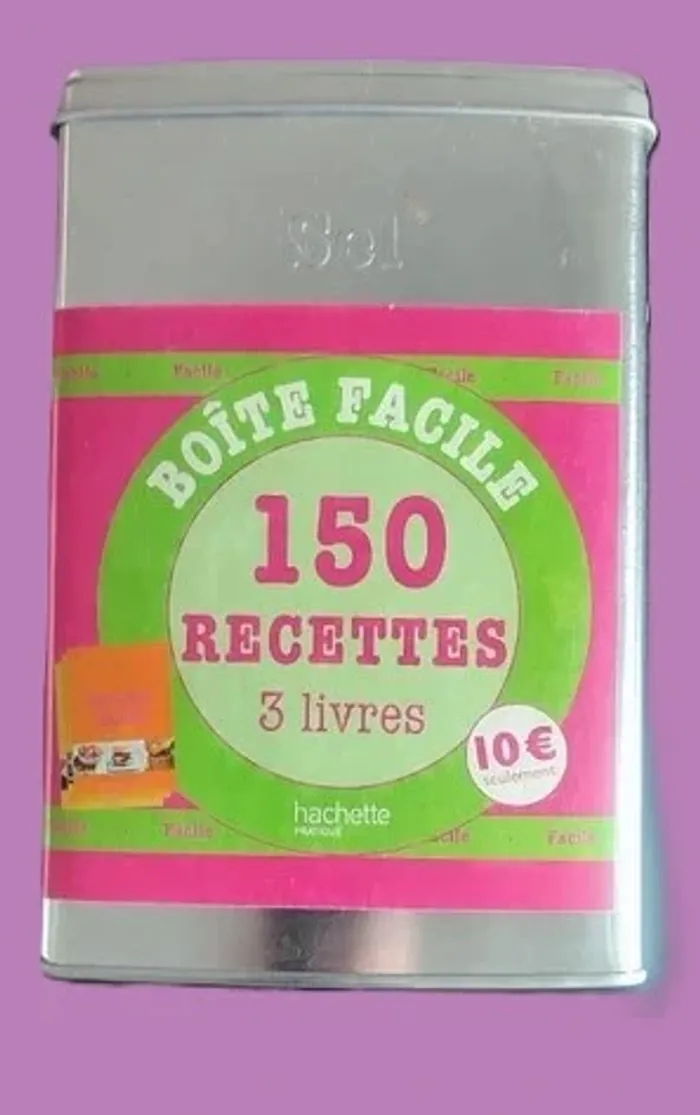 🍳 Lot de 3 livres de recettes – 150 recettes faciles