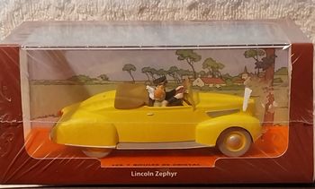 véhicule Tintin les 7 boules de cristal Lincoln Zephir Hergé 2012 Atlas Neuve non ouverte