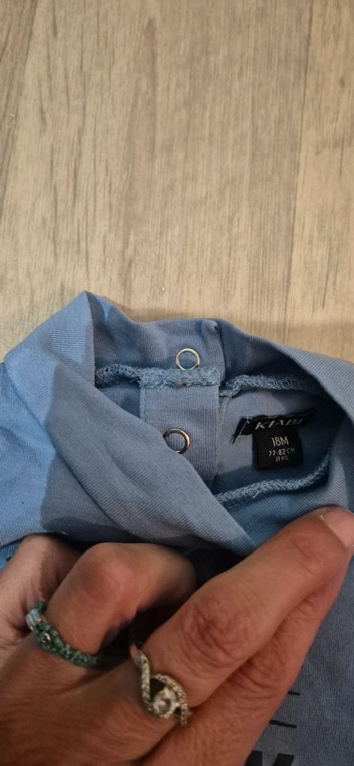 Lot de 4 hauts manches longues - 18 mois - photo numéro 3