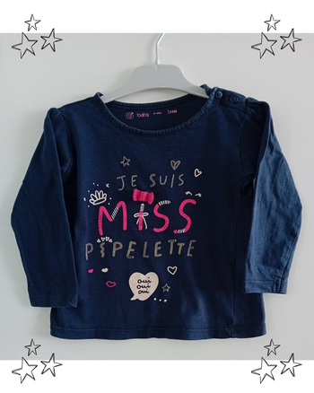 T-shirt Gémo 2 ans fille 