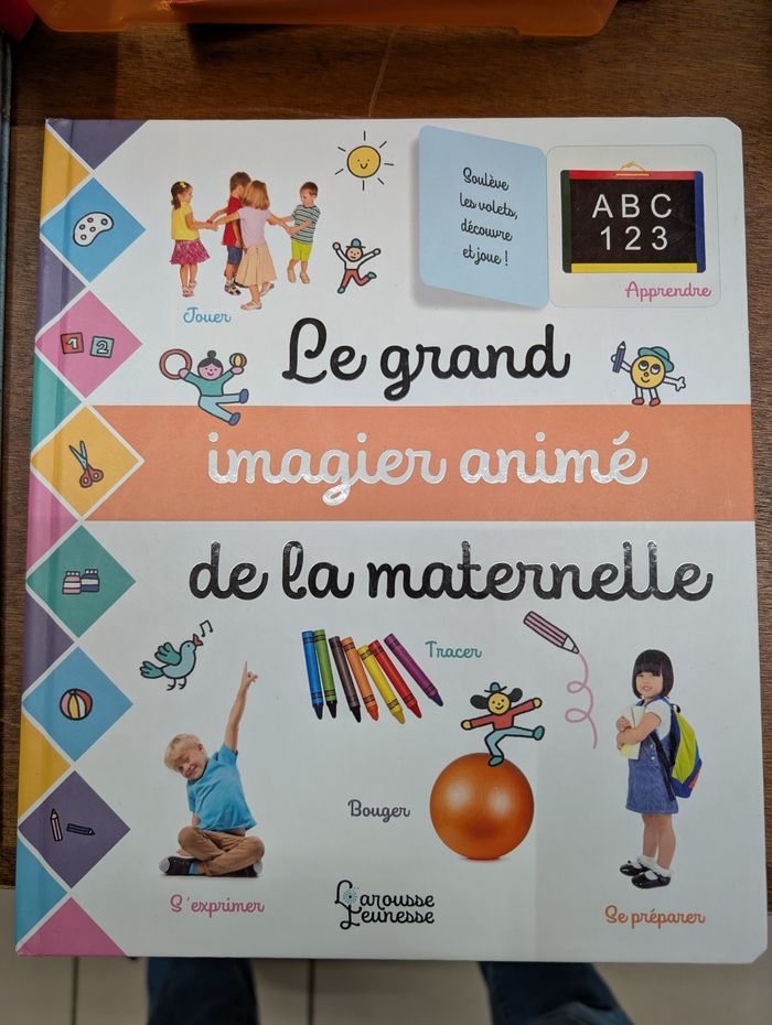 Livre Grand imagier de la Maternelle