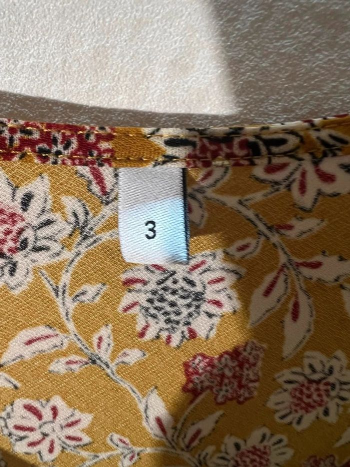 Haut Moutarde - Taille 3 - Parfait État. - photo numéro 5