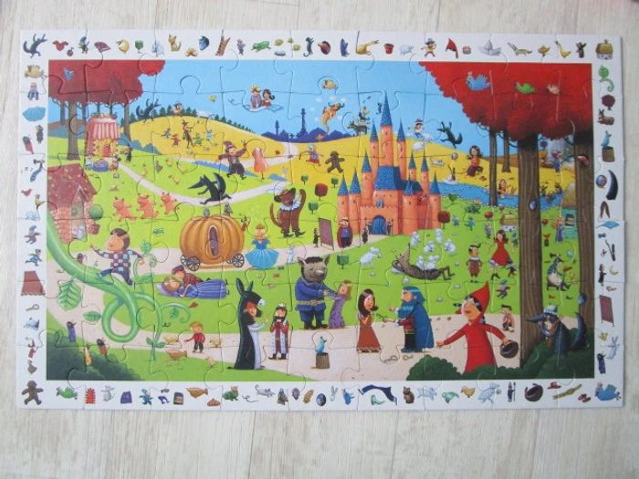 Puzzle Djeco 54 pièces TBE - photo numéro 7