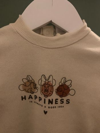 Sous pull écru Minnie 👶🏻 Disney