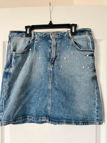 Jupe en jeans camaïeu
