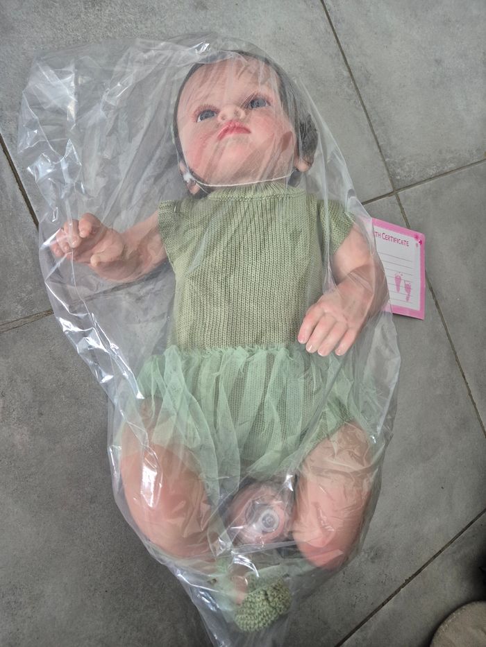 Poupée Reborn 55cm Neuf - photo numéro 2