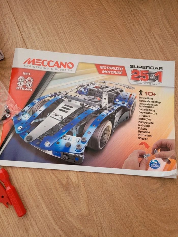 Meccano - Coffret Supercar 25 modèles - photo numéro 5