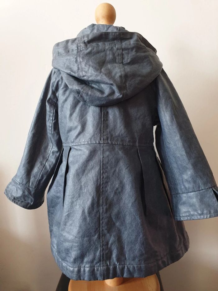 Imperméable bleu jean IKKS 3 ans - photo numéro 2