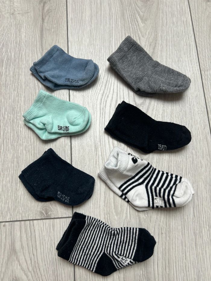 Lot 7 paires de chaussettes mixte