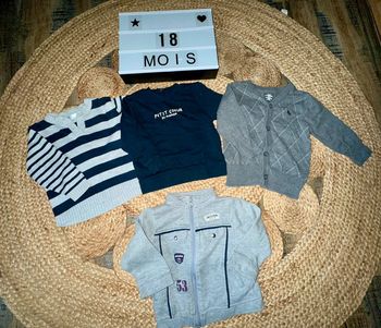 Lot gilet • 18M