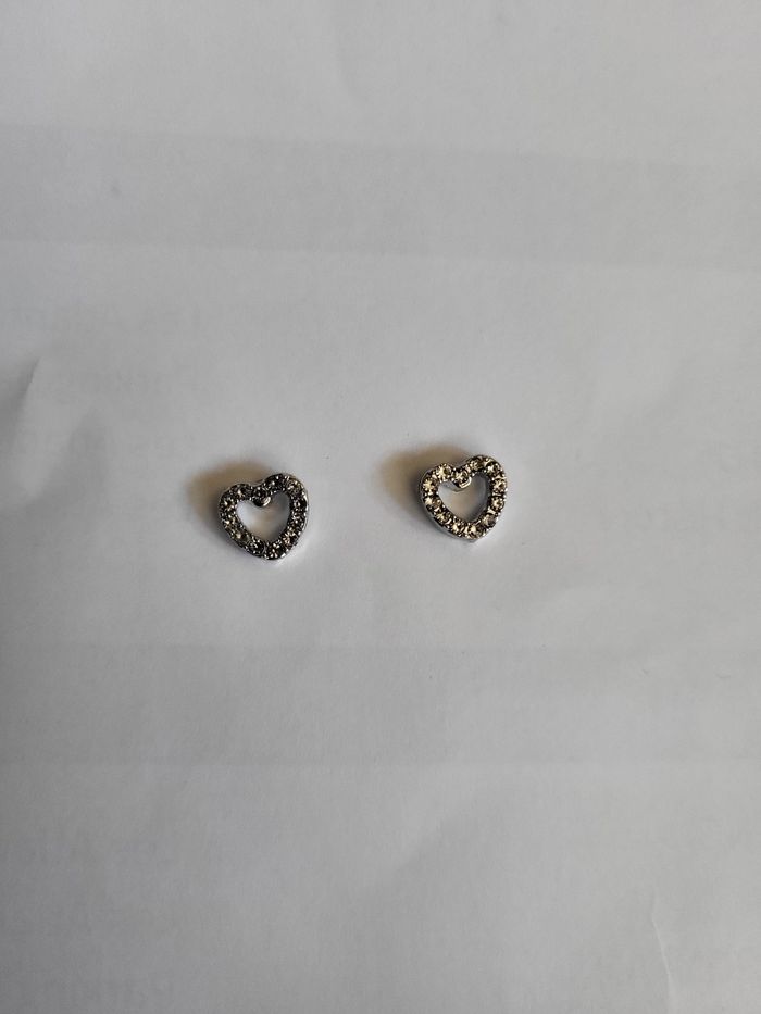 Boucles d'oreilles coeur - photo numéro 4