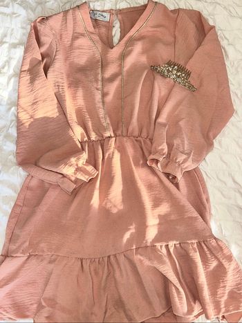 Robe rose 10ans