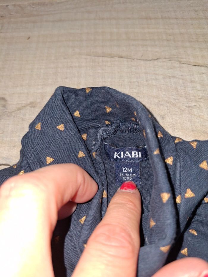 Tee shirt manche longue fille 12 mois - photo numéro 2