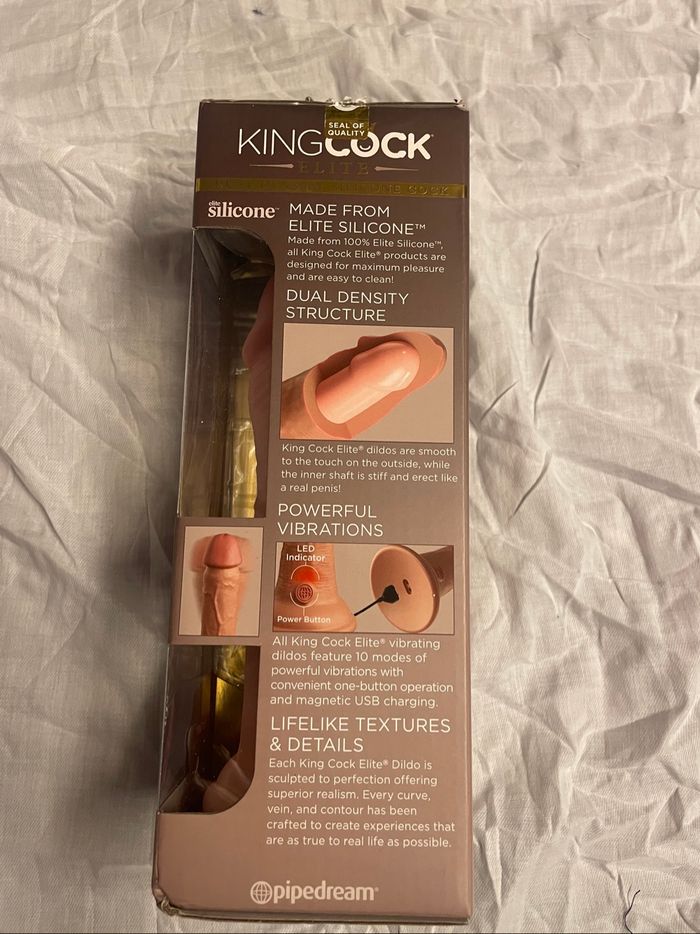 en silicone King Cock