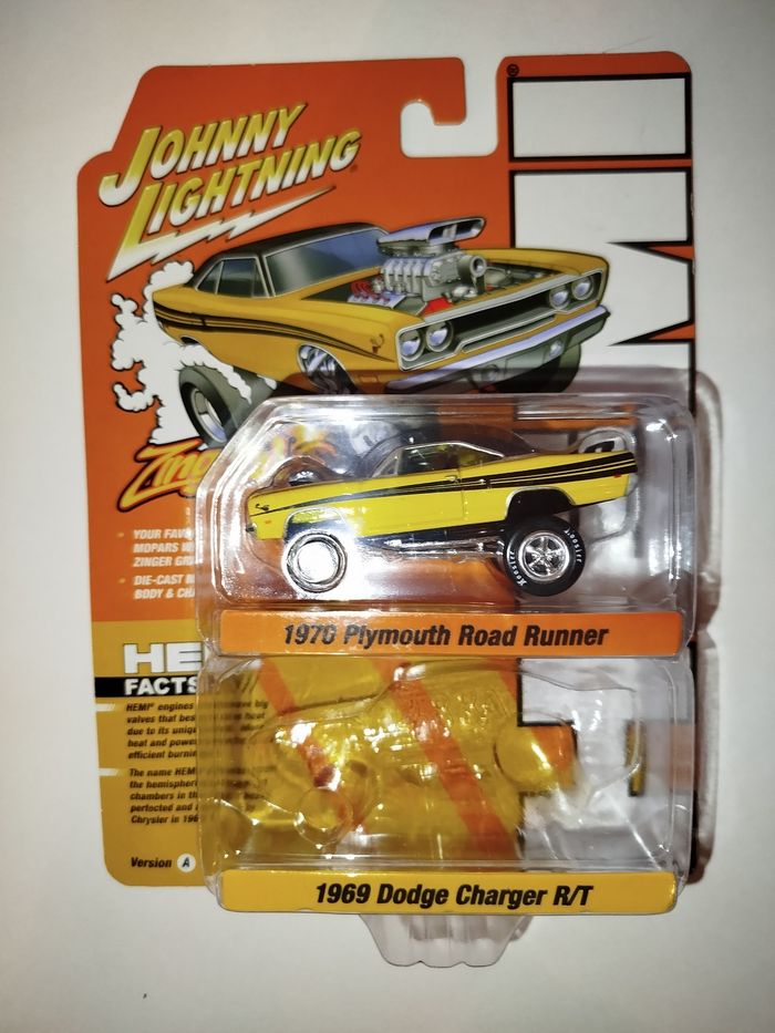 1970 Plymouth Road Runner Johnny Lightning 1/64 - photo numéro 10