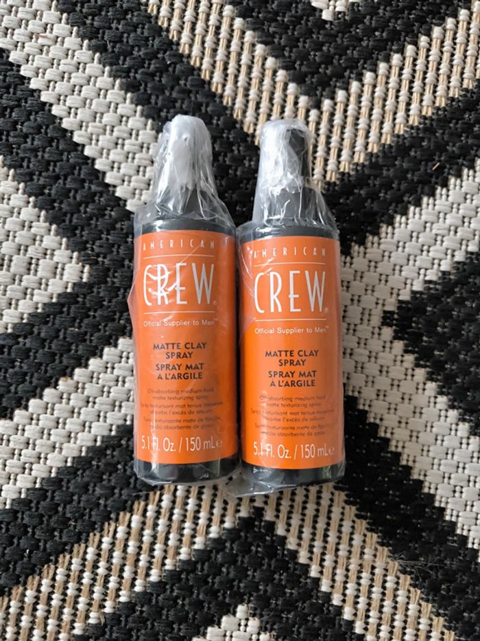 1 ou 2 Spray coiffant Mat à l'argile – American Crew – Neuf