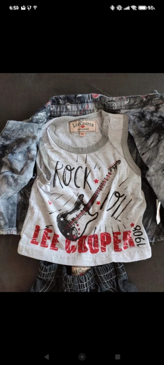 Ensemble Lee Cooper 6 mois garçon - photo numéro 2