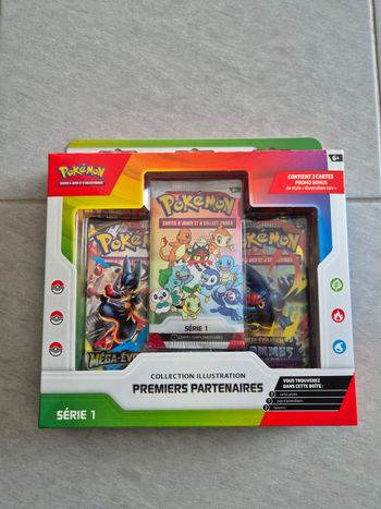 Collection pokemon premiers partenaires 