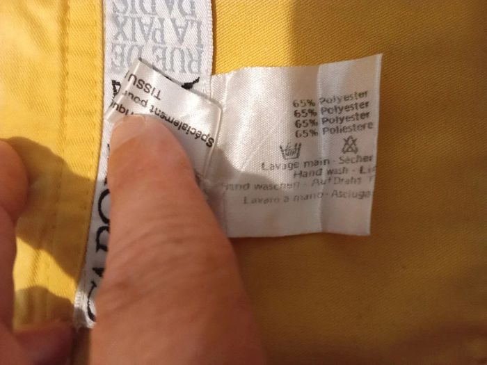 Chemise jaune - photo numéro 5