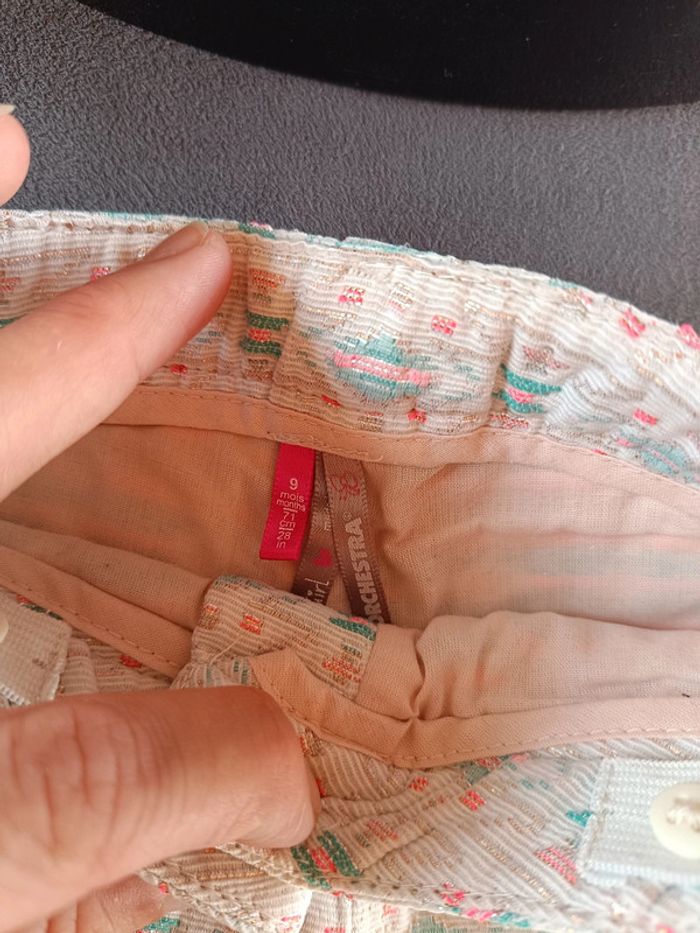 Short Fille 9 mois Orchestra - photo numéro 5