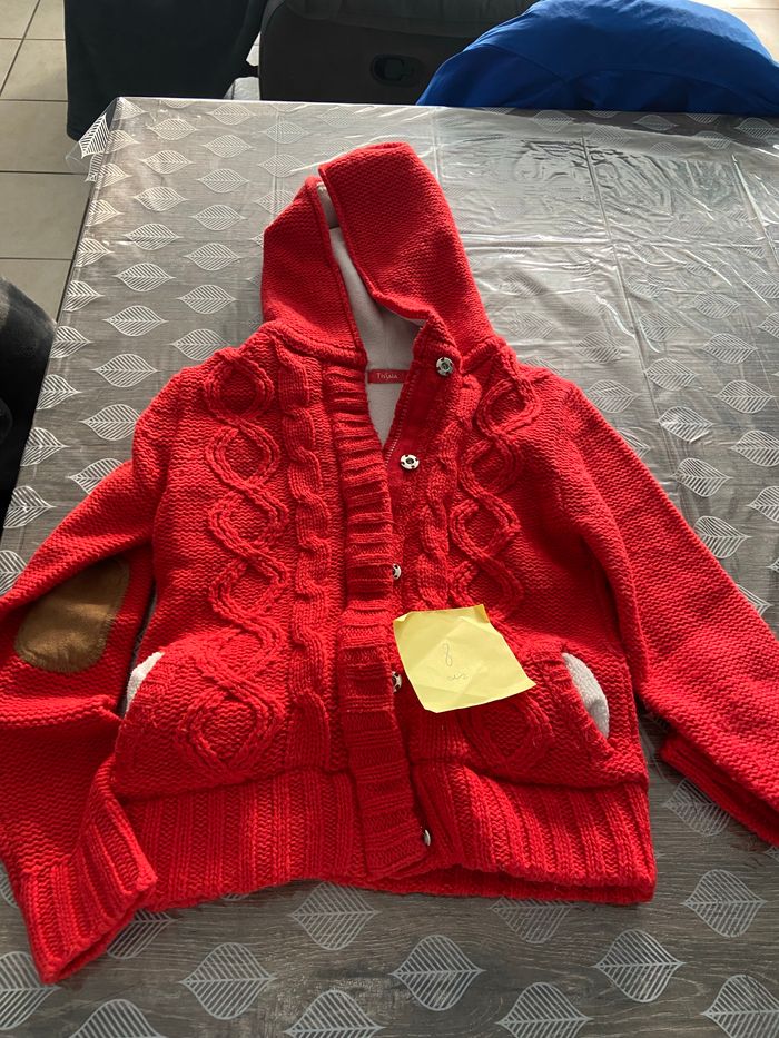 Veste tissaia 8 ans