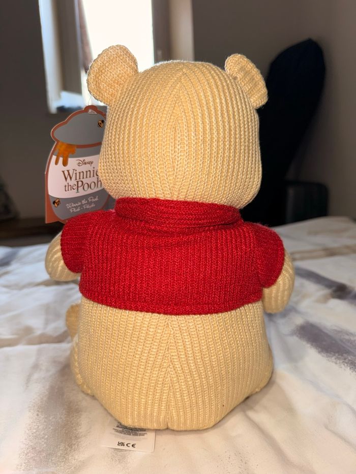 Peluche Winnie l’Ourson tricot - Édition limitée 7500 ex - 60 ans + clé Disney - photo numéro 10