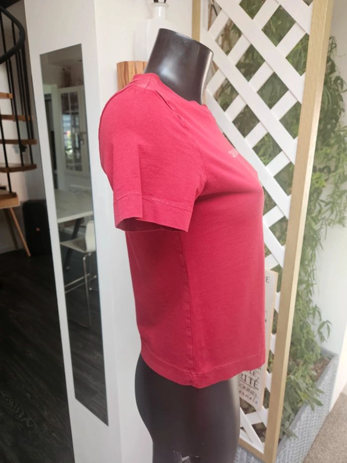 Calvin Klein jeans t-shirt bordeaux taille S - photo numéro 3
