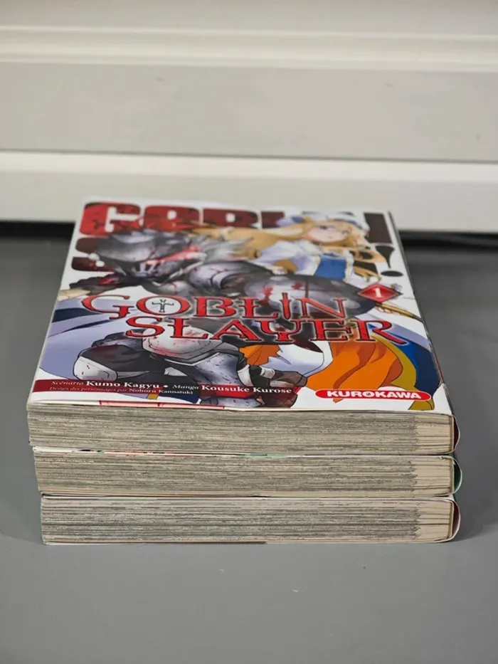Lot Manga Goblin Slayer 1 à 3 VF - photo numéro 3