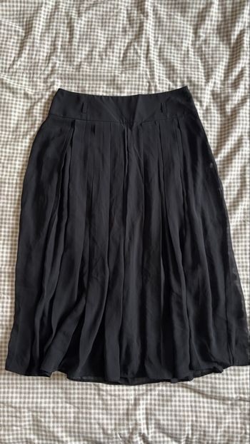 Jupe mi-longue légère noire T38 Ekol