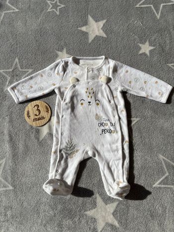 Pyjama 3 mois petit béguin 