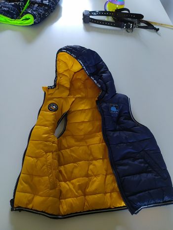 Veste sans manche réversible