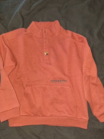 Pull orange kiabi