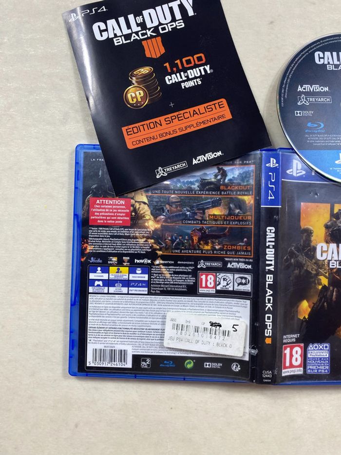 🎮 Call of Duty Black Ops 4 PS4 - photo numéro 2