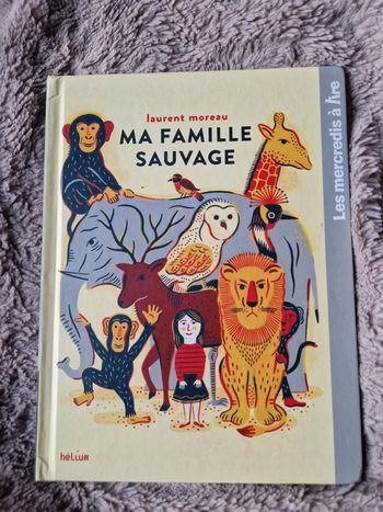Livre mcdo ma famille sauvage