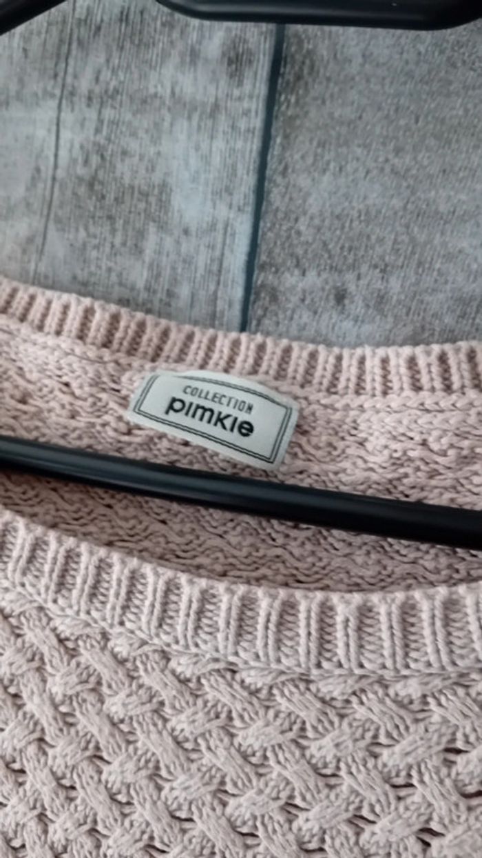 Pull vieux rose - photo numéro 5