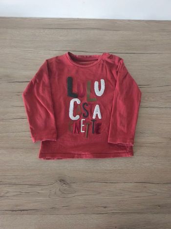 Tee-shirt manches longues 3 ans