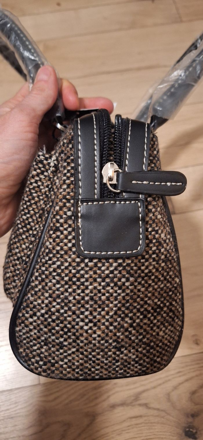 Sac à main tweed jamais utilisé - photo numéro 6