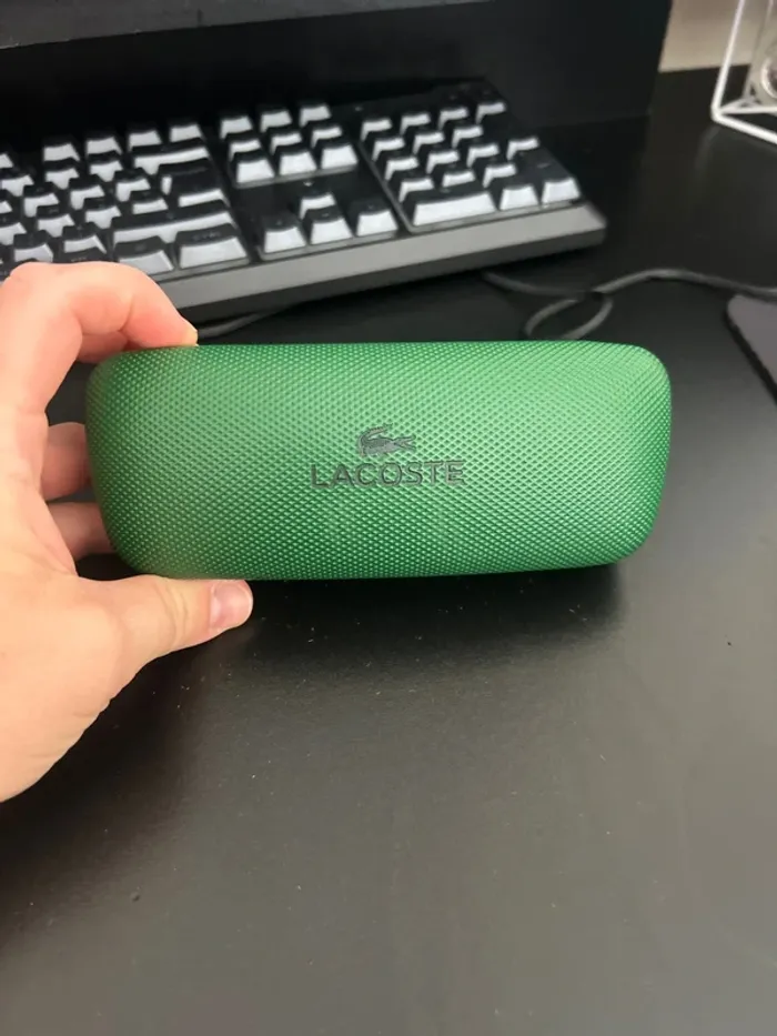 Boîte à lunettes Lacoste vide - photo numéro 2