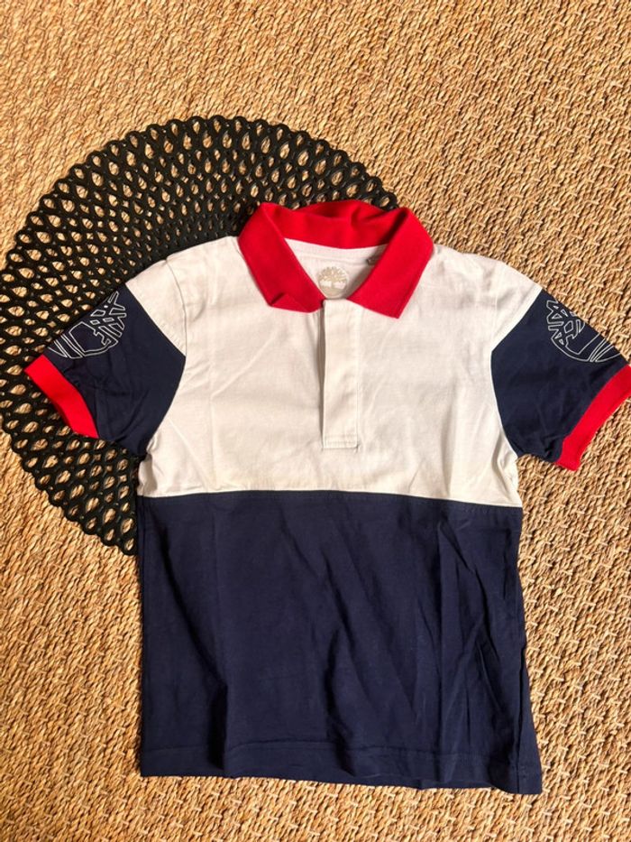 Polo timberland blanc