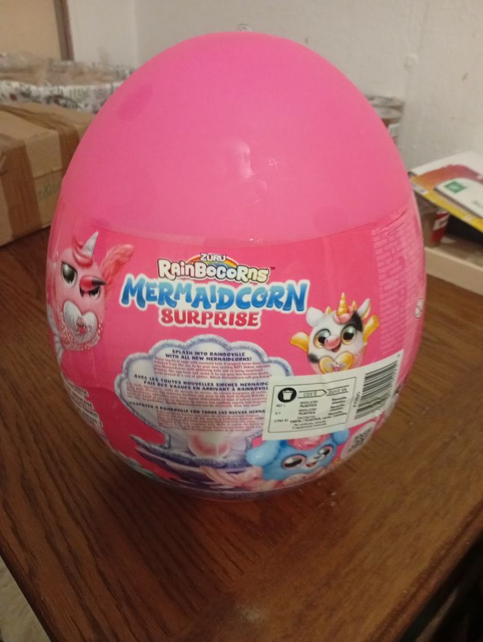 Oeuf rainbocorns sirène neuf dès 3 ans - photo numéro 2