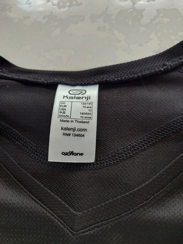 lot 2 maillot tee-shirts running sport - photo numéro 5