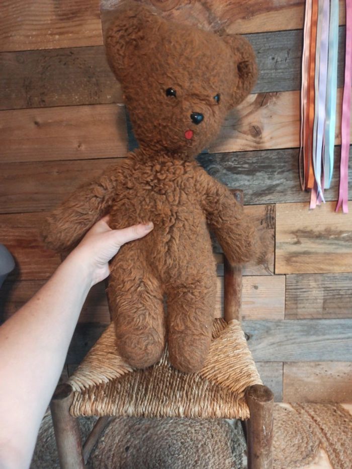 Peluche ours tieno vintage tbe - photo numéro 3