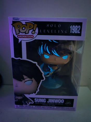 Figurine funko pop Sung Jinwoo 1982 glow chase