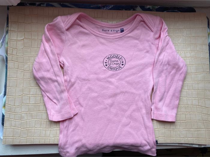 Lot 4 t-shirts manches longues 18m Sucre D’Orge - photo numéro 5