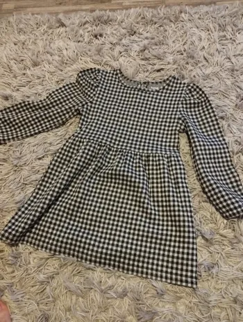 Robe à carreaux 3 ans