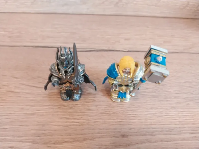 Figurines type lego Arthas et Le Roi Liche Warcraft - photo numéro 4