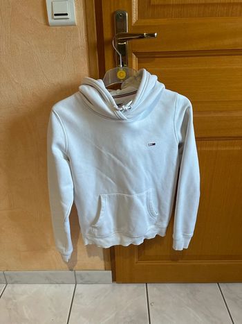 Pull tommy Hilfiger blanc femme taille XS