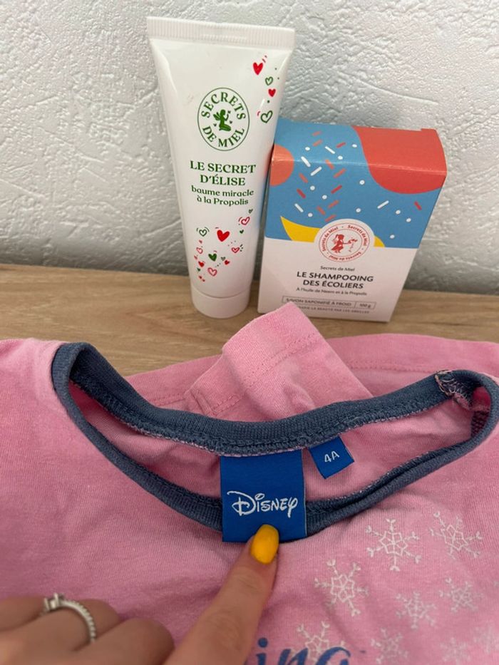 🎀 T-shirt rose Disney La Reine des Neiges 🎀 - photo numéro 5